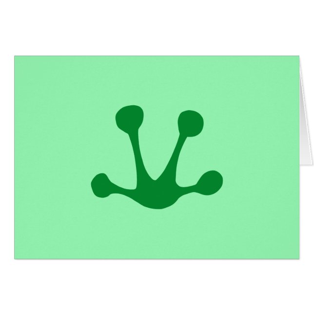 Empreinte de grenouille (Devant horizontal)