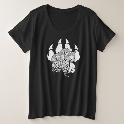 Empreinte de la Panthère noire et blanche Concepti (Design devant)