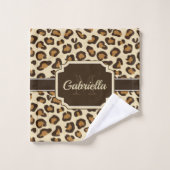 Empreinte de léopard (Gant de toilette)