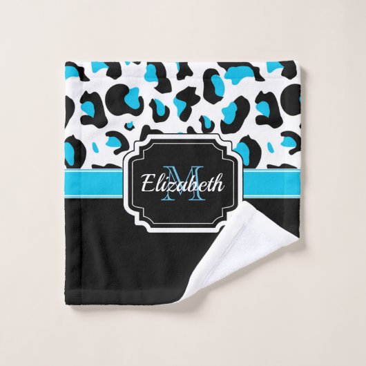 Empreinte de léopard (Gant de toilette)