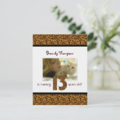 Empreinte de léopard : 13ème Invitation (Debout devant)