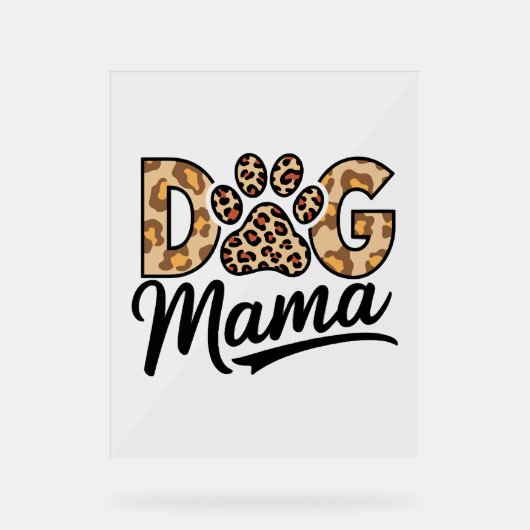 Empreinte de léopard Amoureux des chiens Paw (Recto)