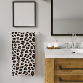 Empreinte de léopard blanc