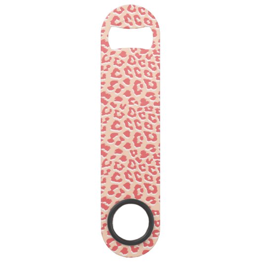 Empreinte de léopard blanc corail (Devant)