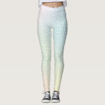 Empreinte de léopard blanc Pastel Gradient<br><div class="desc">Préparez-vous à vous sentir à l'aise dans ces leggings extensibles et imprimés, avec un motif empreinte de léopard classique en blanc sur un arrière - plan beige, multicolore, dégradé pastel. Parfait pour les tenues de con, les tenues à thème girly ou à porter à la salle de sport et suer...</div>