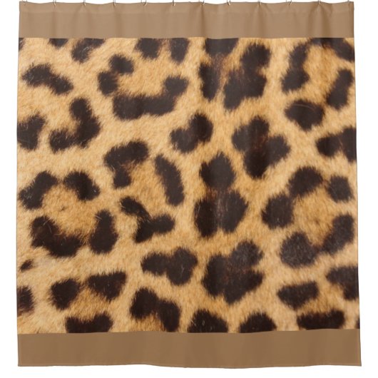 Empreinte de léopard Cheetah Douche rideau (Devant)