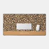 Empreinte de léopard chic personnalisé (Clavier et souris)