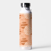 Empreinte de léopard de bouteille d'eau (Gauche)