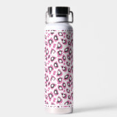 Empreinte de léopard de bouteille d'eau (Arrière)