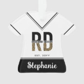 Empreinte de léopard de diététiste enregistré RD p (devant)