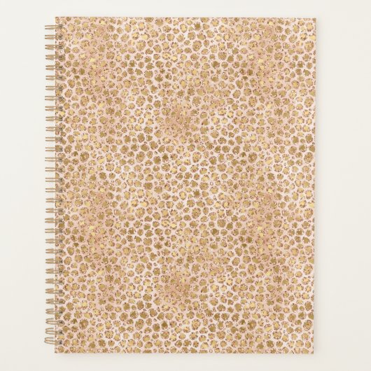 Empreinte de léopard de la Parties scintillant d'o (Devant)