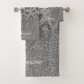 Empreinte de léopard de parties scintillantes (En situation)