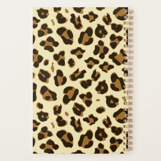 Empreinte de léopard élégant (Dos)