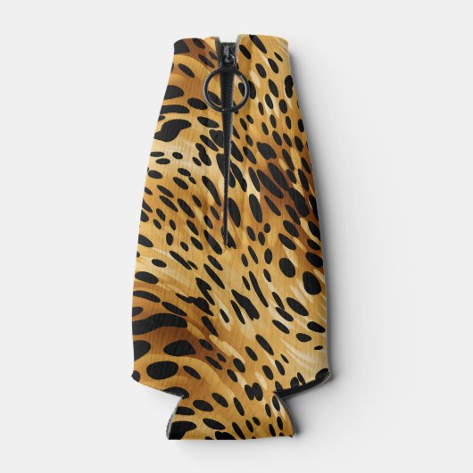 Empreinte de léopard Glacière de bouteille (Dos)