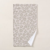Empreinte de léopard Glam 2 #motif #design (Serviette à main)