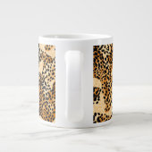 Empreinte de léopard Jumbo Mug (Dos)