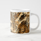 Empreinte de léopard Jumbo Mug (Droite)