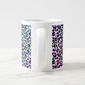 Empreinte de léopard Jumbo Mug (Dos)
