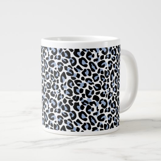 Empreinte de léopard Jumbo Mug (Devant droit)