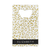 Empreinte de léopard, Leopard d'or, Parties scinti (Dos)