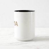 Empreinte de léopard Mama Coffee Mug (Centre)