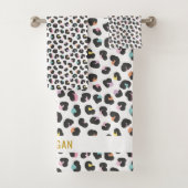 Empreinte de léopard mignon multicolore (En situation)