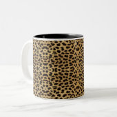 Empreinte de léopard Mug (Devant gauche)