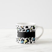 Empreinte de léopard multicolores Espresso Mug (Droite)