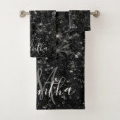 Empreinte de léopard noir et Parties scintillant (En situation)