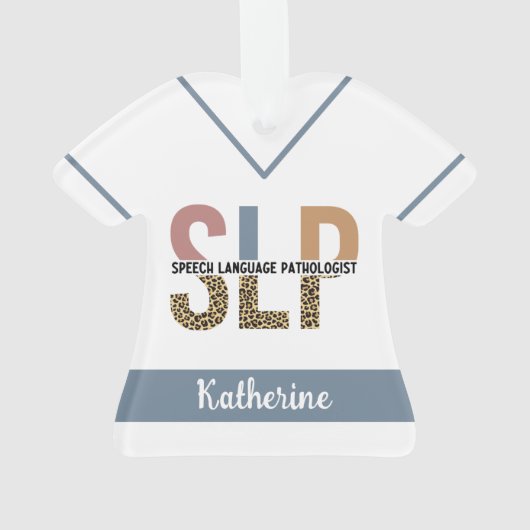 Empreinte de léopard Pathologiste de la parole per (dos)