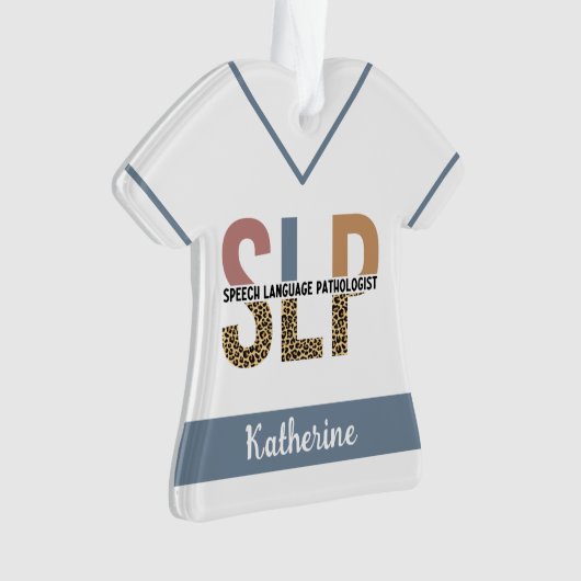 Empreinte de léopard Pathologiste de la parole per (devant)