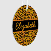 Empreinte de léopard personnalisé (devant)