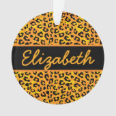 Empreinte de léopard personnalisé (devant)