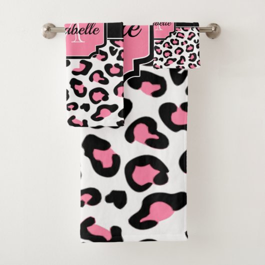 Empreinte de léopard rose (En situation)