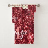 Empreinte de léopard rose et Parties scintillant (En situation)