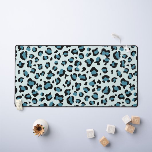 Empreinte de léopard, Spots de léopard, Leopard bl (Tableau pour enfants)