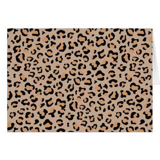 Empreinte de léopard, Spots de léopard, Leopard Br (Devant horizontal)