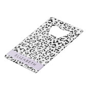 Empreinte de léopard, Spots, Noir Et Blanc, Votre (Devant Angle)