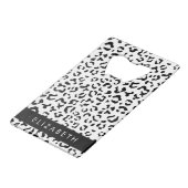 Empreinte de léopard, Spots, Noir Et Blanc, Votre (Dos Angle)