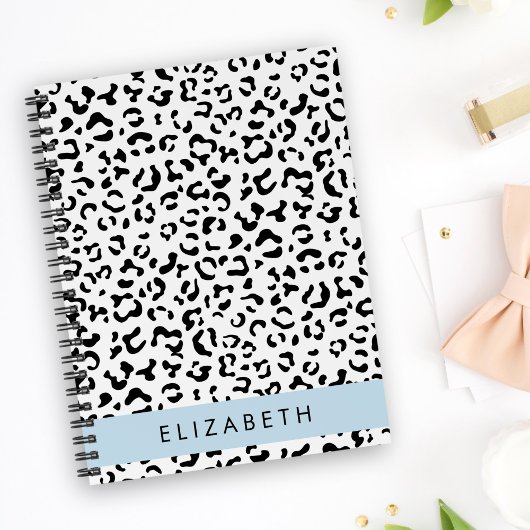Empreinte de léopard, Spots, Noir Et Blanc, Votre