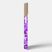 Empreinte de léopard violet - iPhone 6 Coque (Verso / Droite)