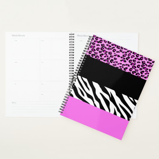 Empreinte de léopard, Zebra Print, Poster de anima (Devant avec enveloppe)