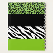 Empreinte de léopard, Zebra Print, Poster de anima (Dos)