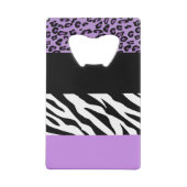 Empreinte de léopard, Zebra Print, Poster de anima (Dos)