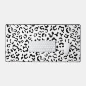 Empreinte de léopard, Zones Léopard, Noir Et Blanc (Clavier et souris)