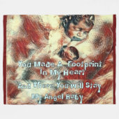 Empreinte de pas dans ma couverture d'ouatine de (Devant (Horizontal))