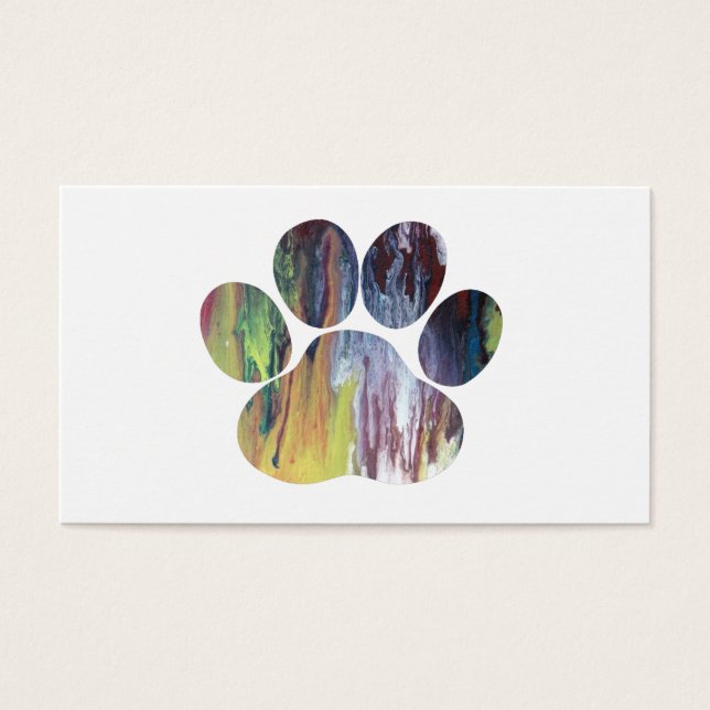 Empreinte de patte de chien (Devant)