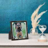 EMPREINTE DE PATTE de la plaque commémorative de D (Insitu)