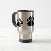 Empreinte de patte d'ours - tasse de voyage (Devant gauche)