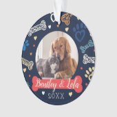 Empreinte de patte et Motif des os | Animal Pet Ph (devant)